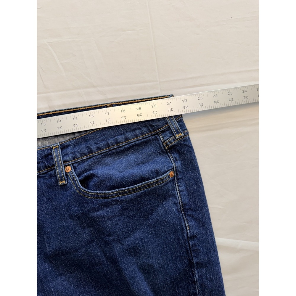 Levis 541 Jeans Mens 44x30 Blue Medium Wash Athletic Tapered Leg‎ Denim Fit - Picture 5 of 10